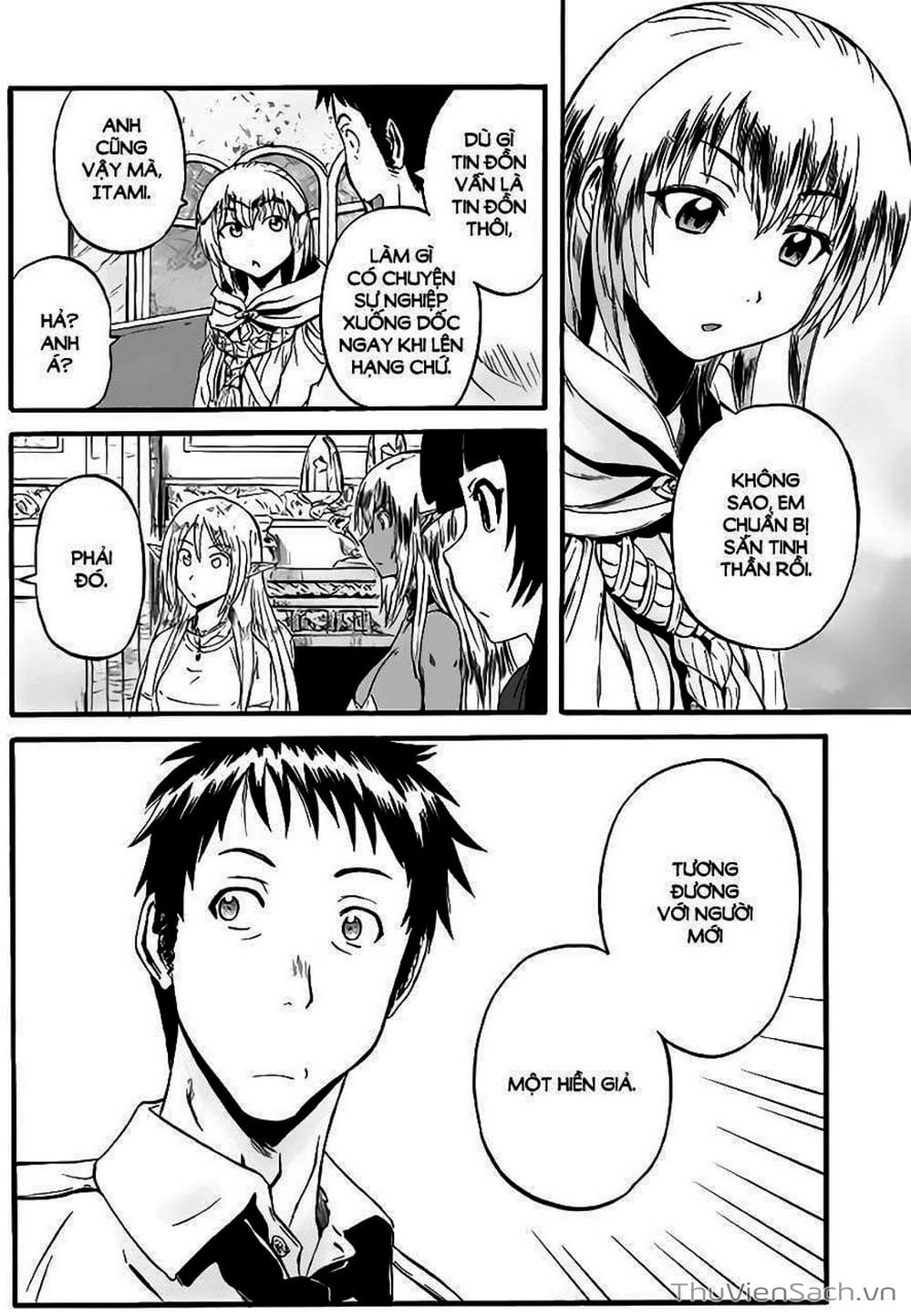 Truyện Tranh Phía Sau Cánh Cổng Bóng Tối Của Hư Không! trang 6