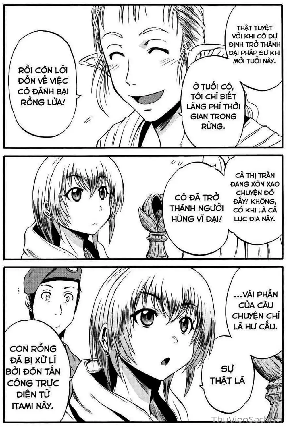 Truyện Tranh Phía Sau Cánh Cổng Bóng Tối Của Hư Không! trang 6