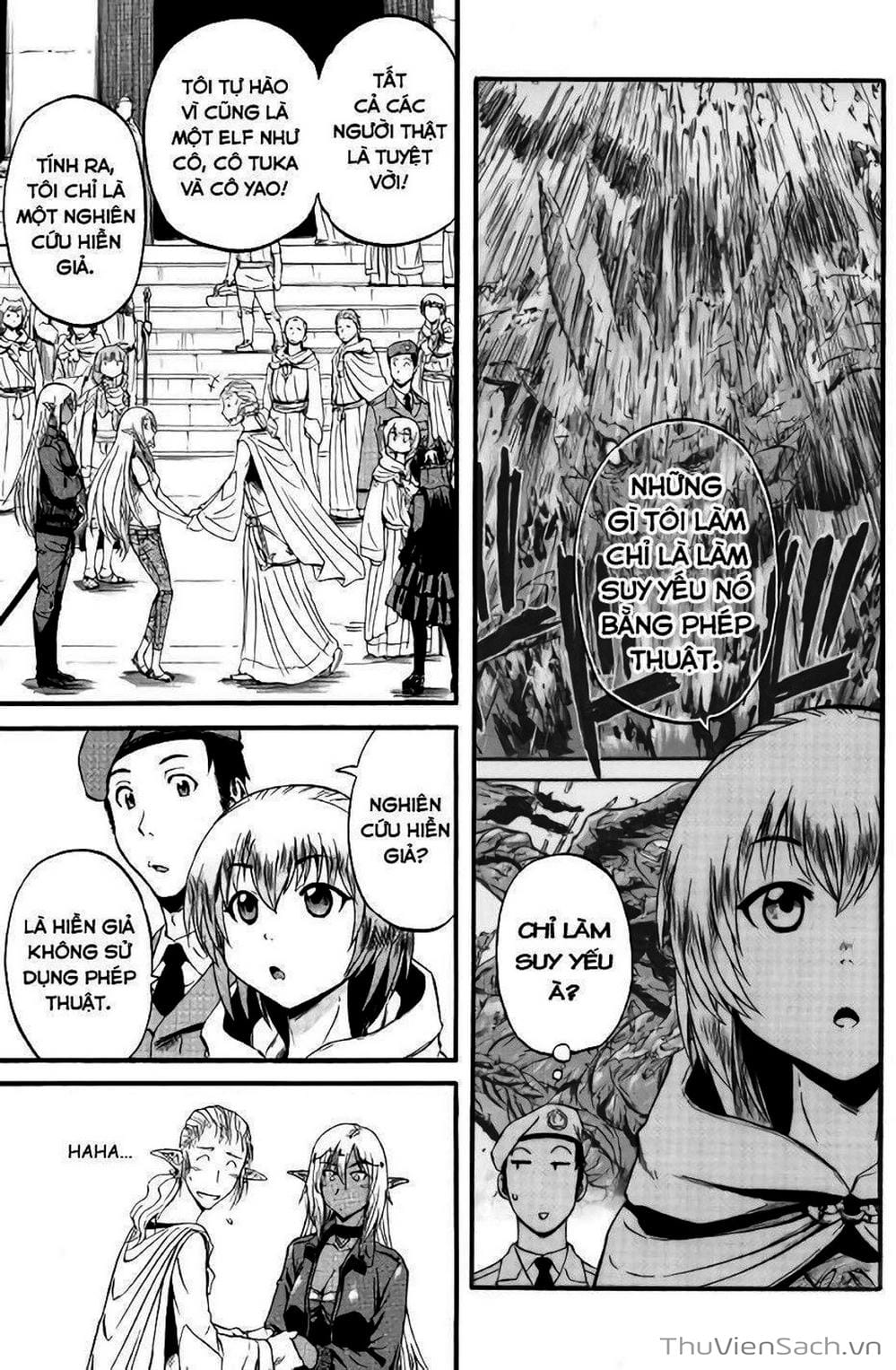 Truyện Tranh Phía Sau Cánh Cổng Bóng Tối Của Hư Không! trang 6