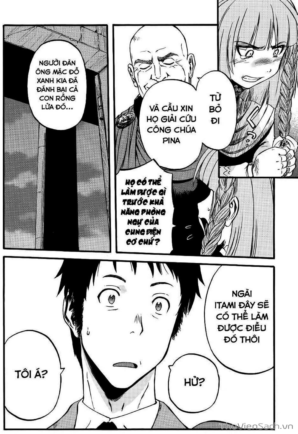 Truyện Tranh Phía Sau Cánh Cổng Bóng Tối Của Hư Không! trang 6