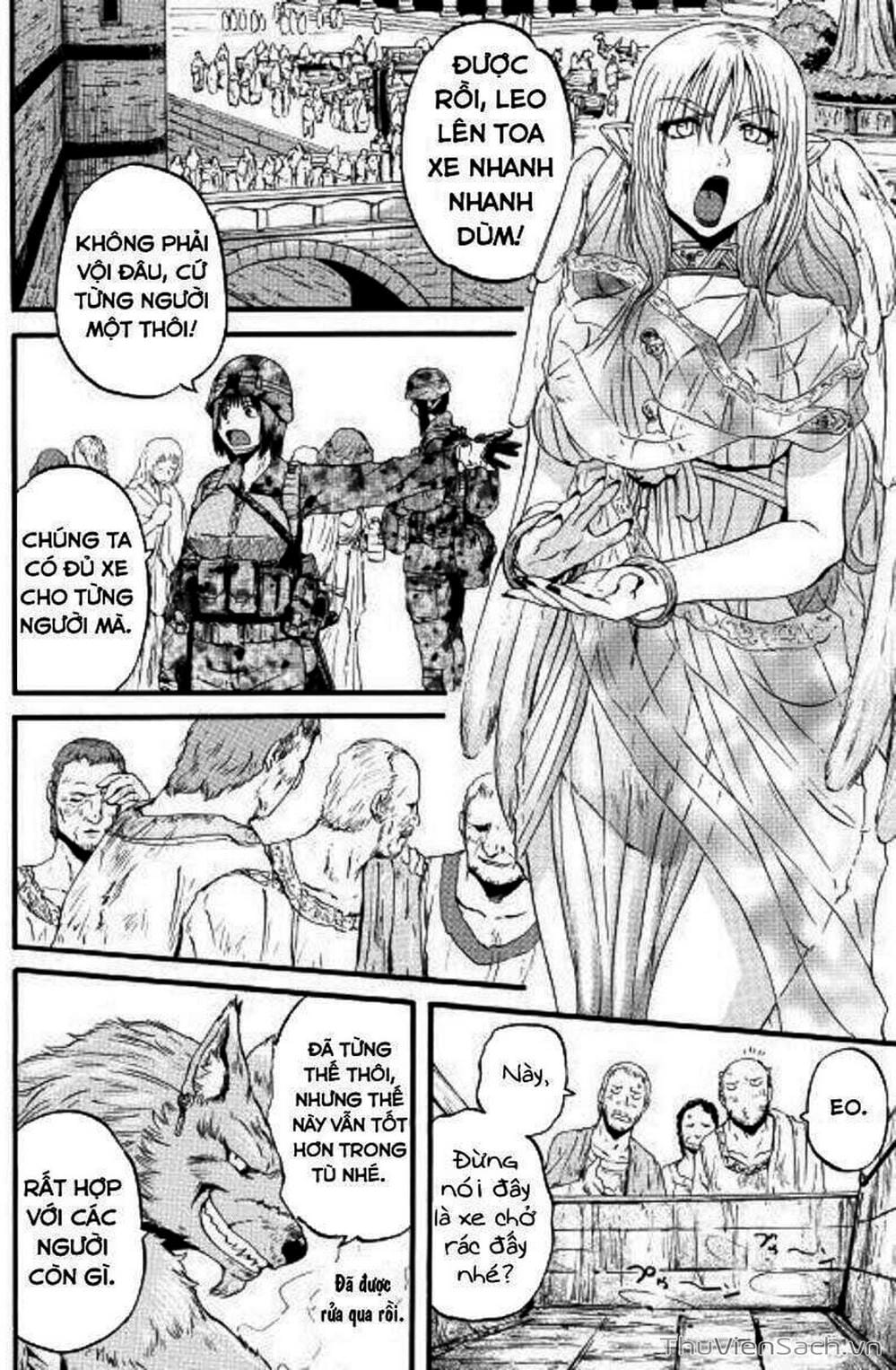 Truyện Tranh Phía Sau Cánh Cổng Bóng Tối Của Hư Không! trang 6