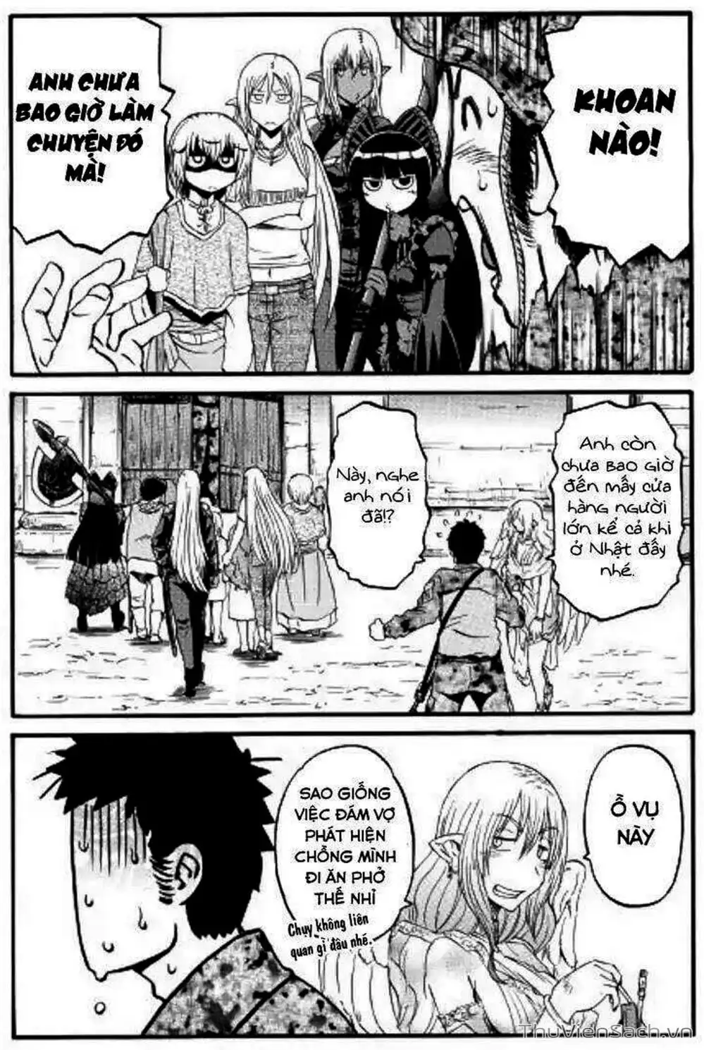Truyện Tranh Phía Sau Cánh Cổng Bóng Tối Của Hư Không! trang 6