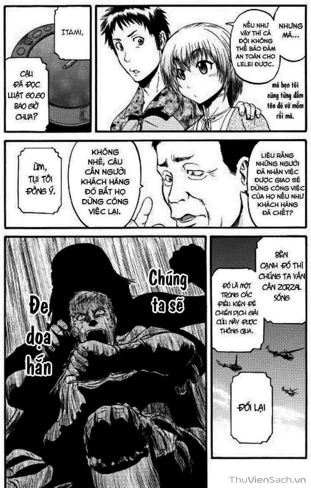 Truyện Tranh Phía Sau Cánh Cổng Bóng Tối Của Hư Không! trang 6