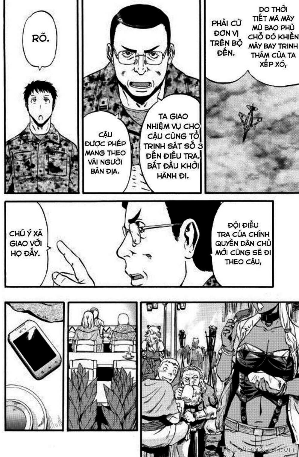 Truyện Tranh Phía Sau Cánh Cổng Bóng Tối Của Hư Không! trang 6