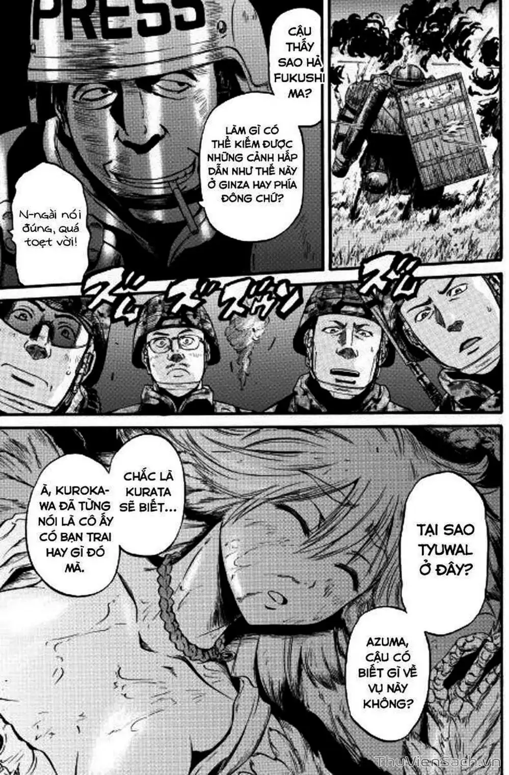 Truyện Tranh Phía Sau Cánh Cổng Bóng Tối Của Hư Không! trang 6