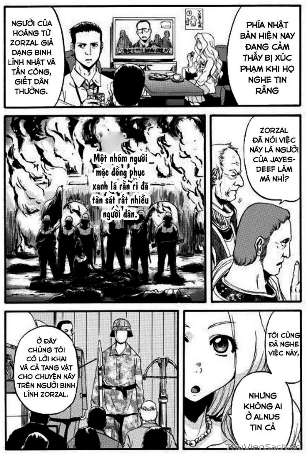 Truyện Tranh Phía Sau Cánh Cổng Bóng Tối Của Hư Không! trang 6