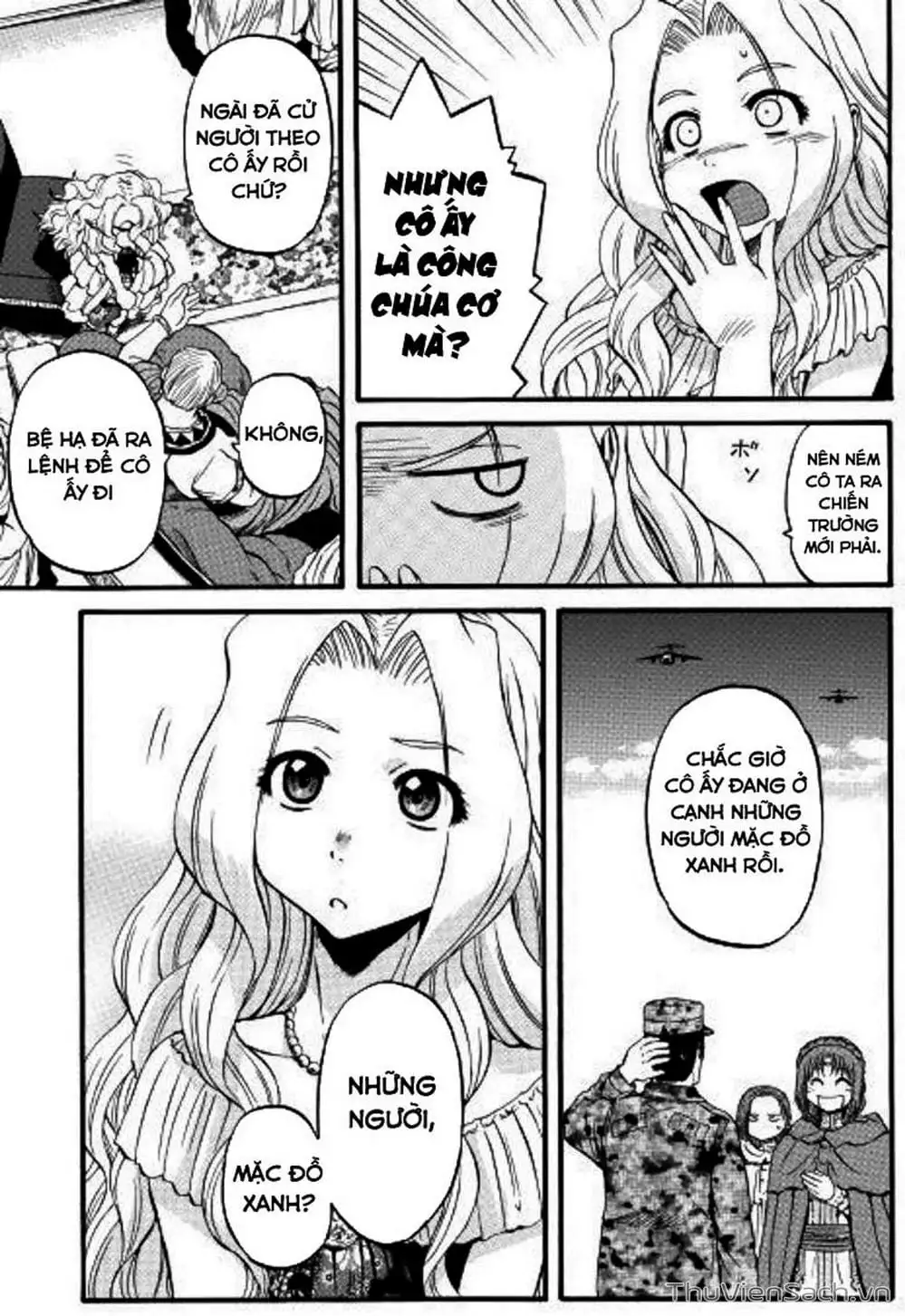 Truyện Tranh Phía Sau Cánh Cổng Bóng Tối Của Hư Không! trang 6