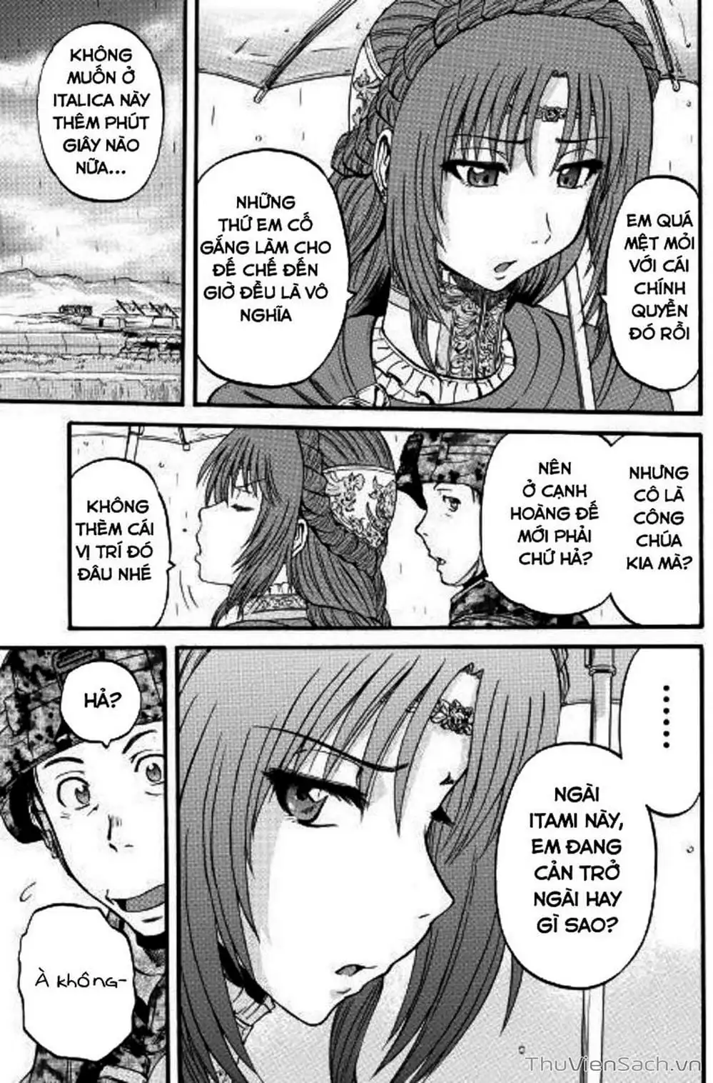 Truyện Tranh Phía Sau Cánh Cổng Bóng Tối Của Hư Không! trang 6