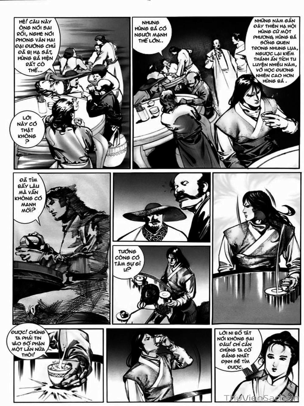 Truyện Tranh Phong Vân Manhua trang 3