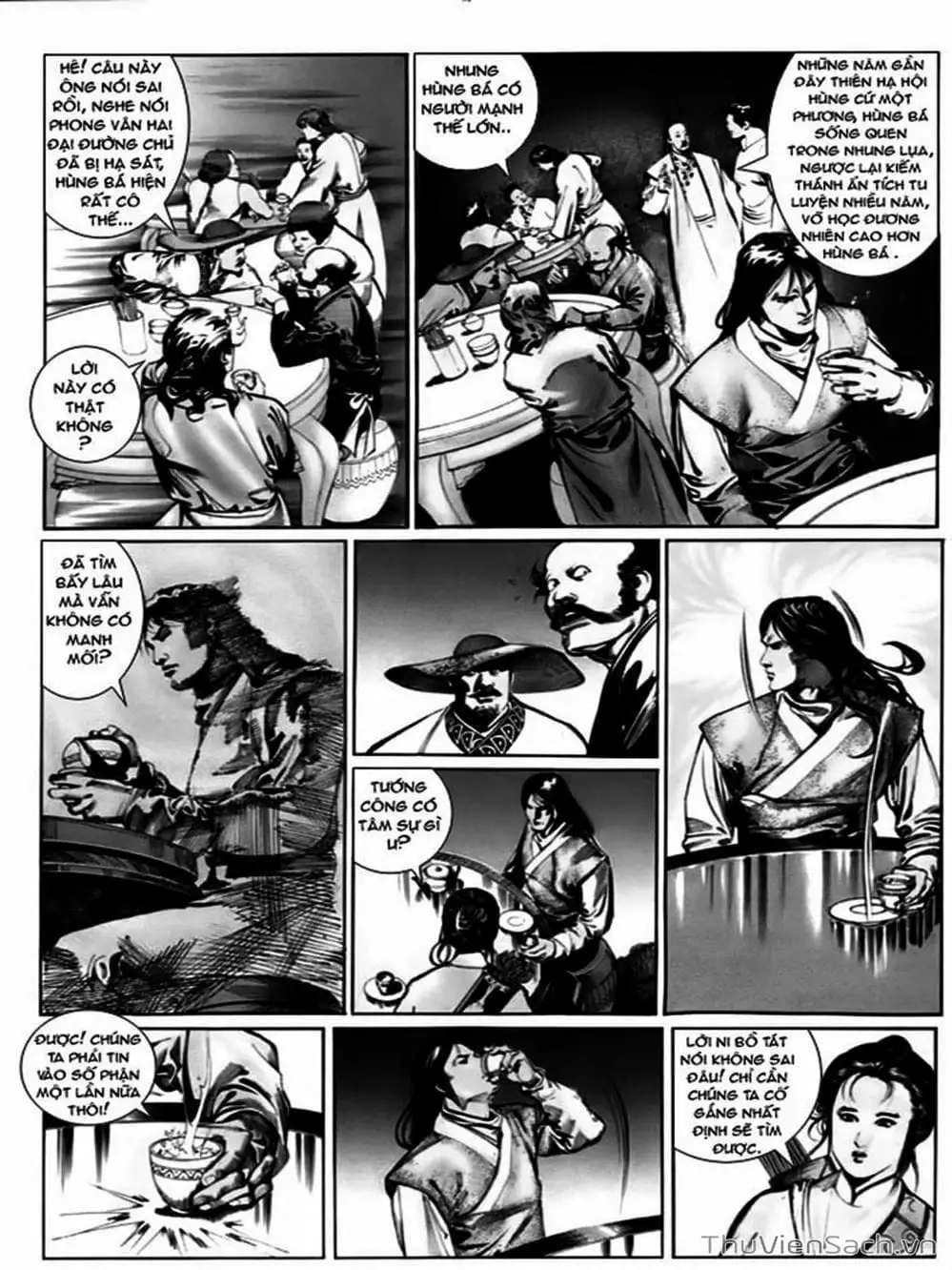 Truyện Tranh Phong Vân Manhua trang 3