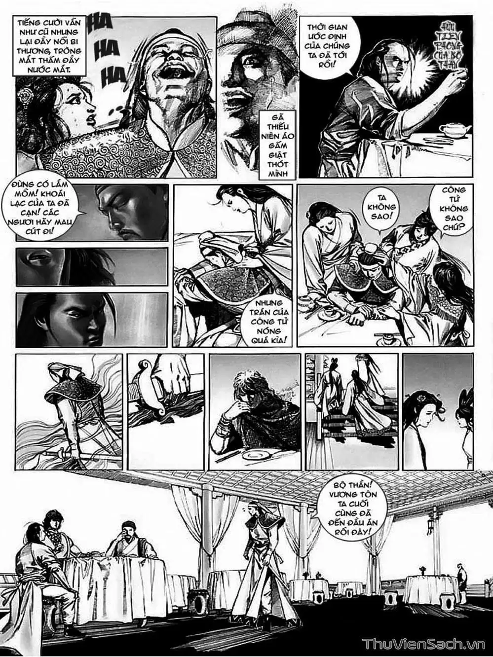 Truyện Tranh Phong Vân Manhua trang 3