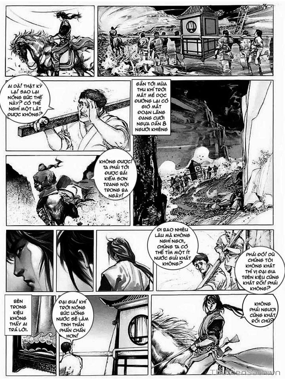 Truyện Tranh Phong Vân Manhua trang 3