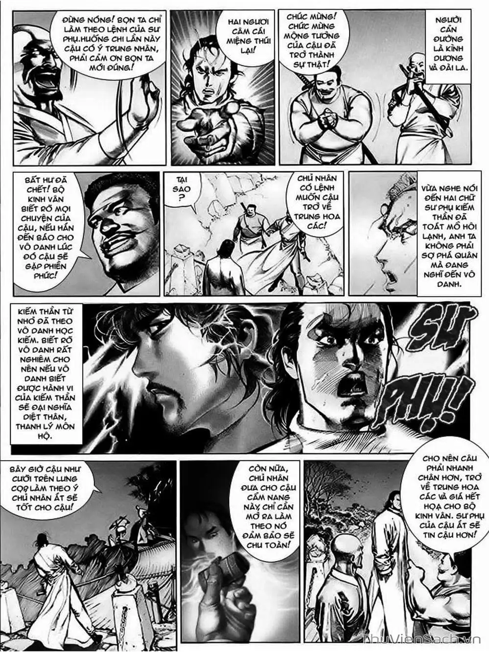 Truyện Tranh Phong Vân Manhua trang 3