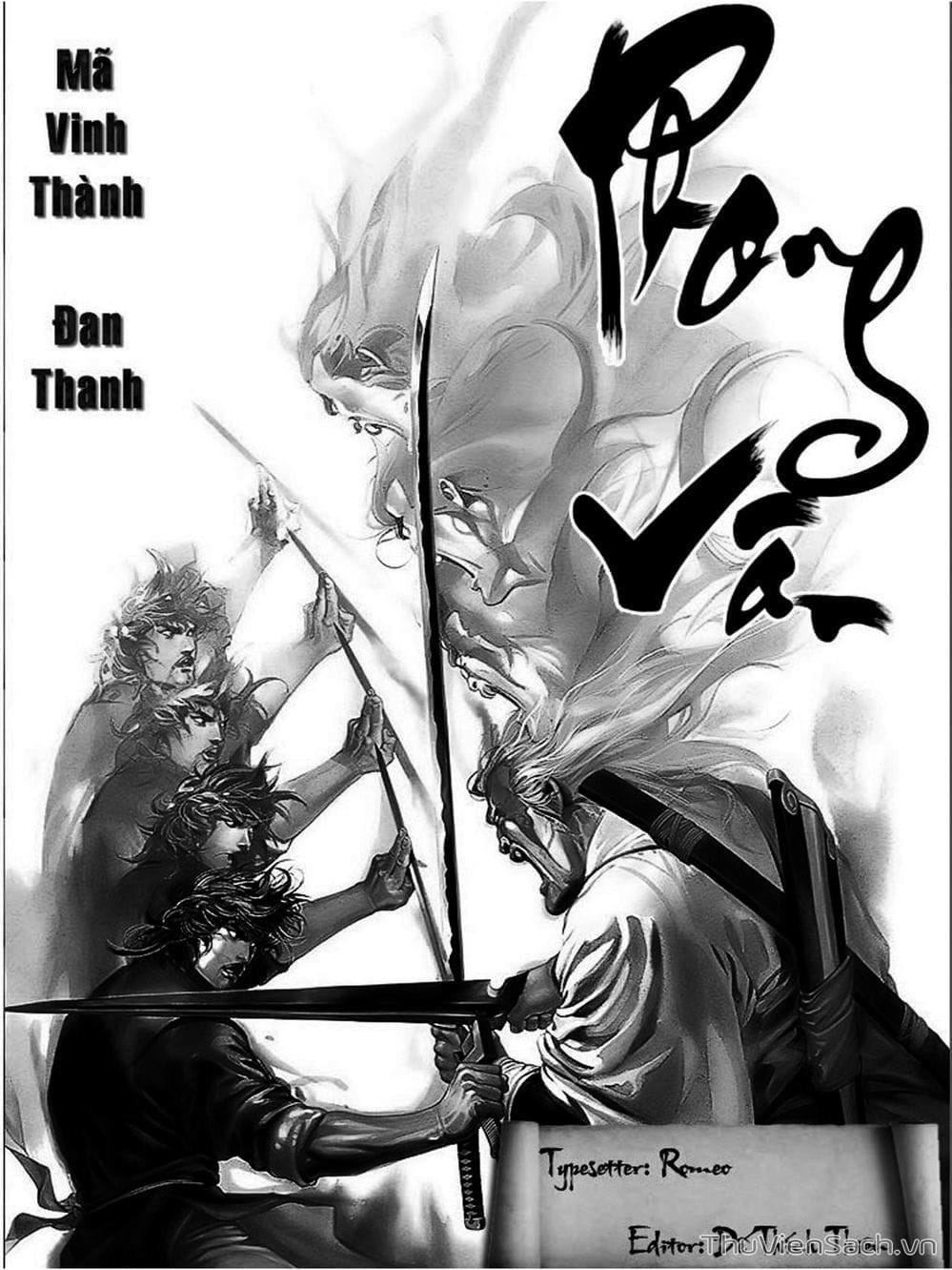 Truyện Tranh Phong Vân Manhua trang 3