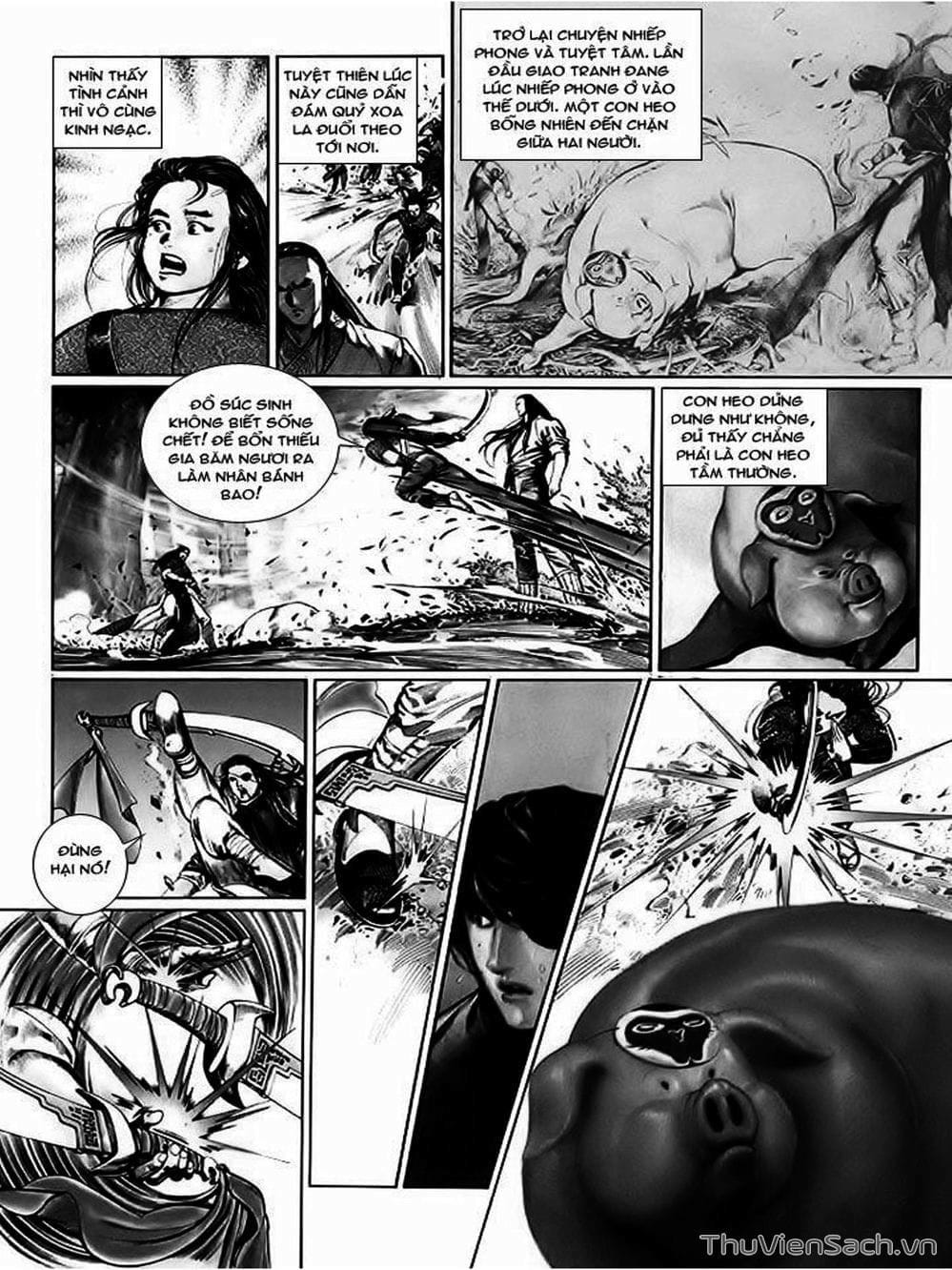 Truyện Tranh Phong Vân Manhua trang 3