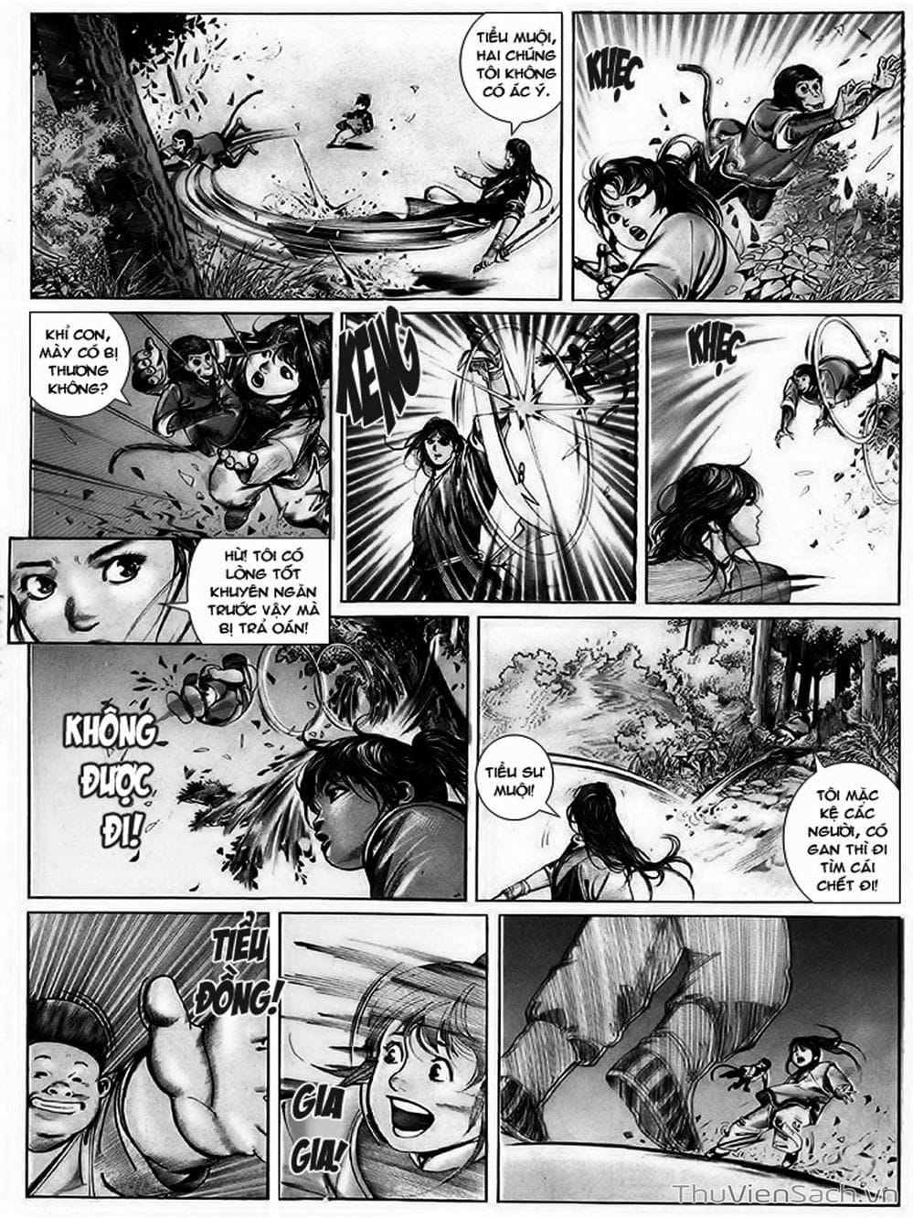 Truyện Tranh Phong Vân Manhua trang 3