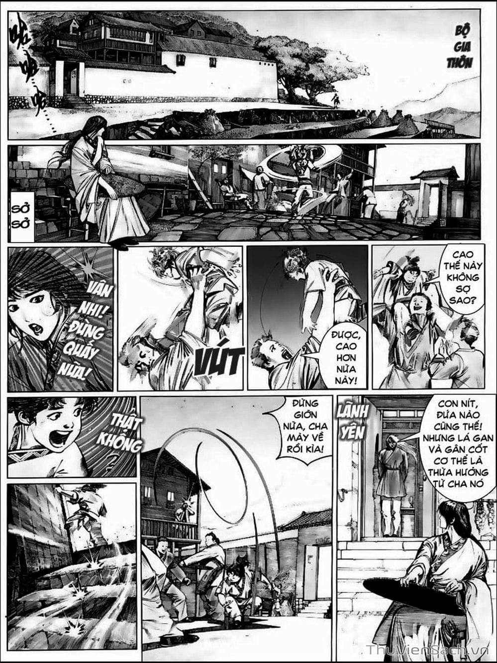 Truyện Tranh Phong Vân Manhua trang 3