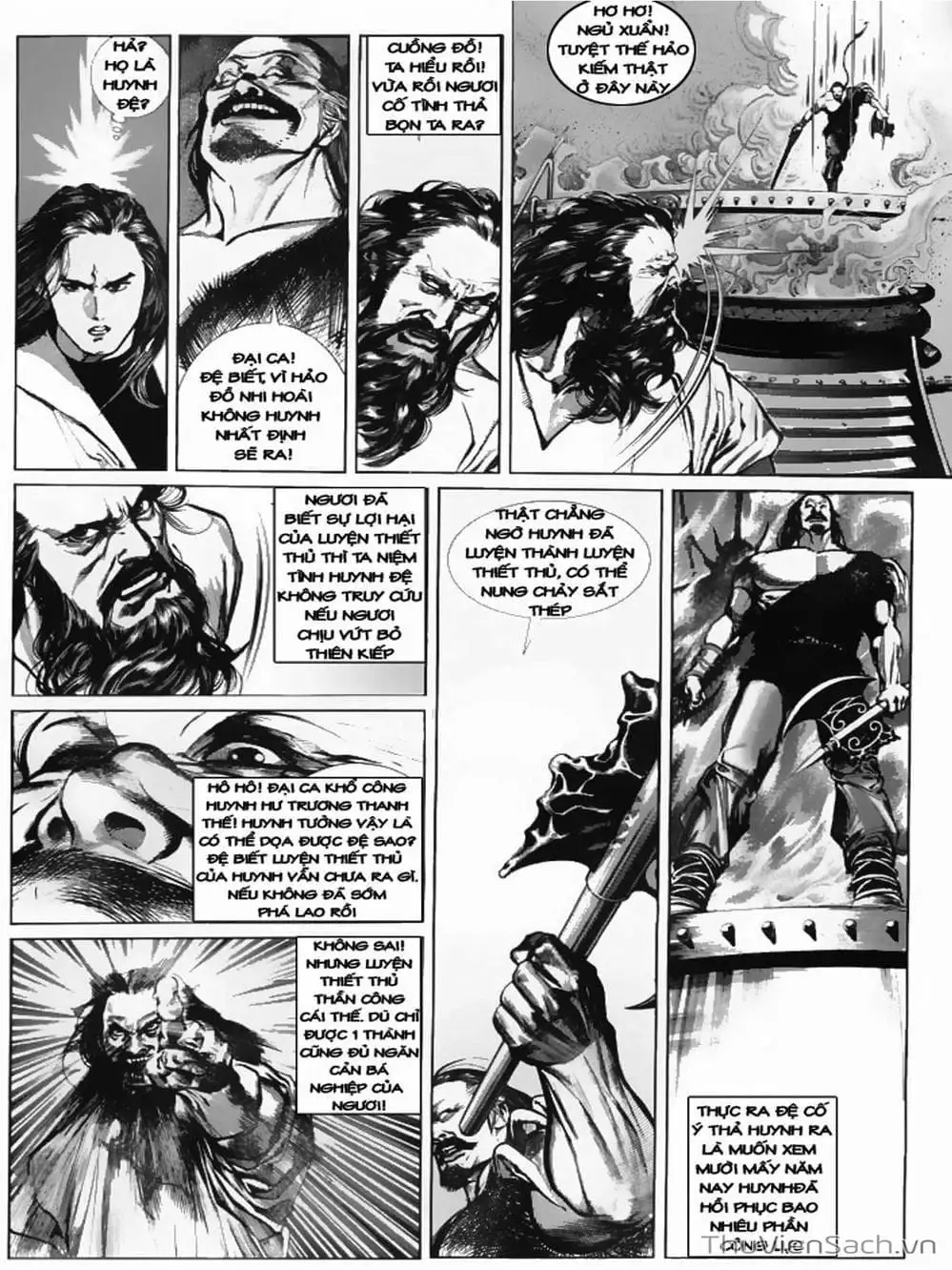 Truyện Tranh Phong Vân Manhua trang 3