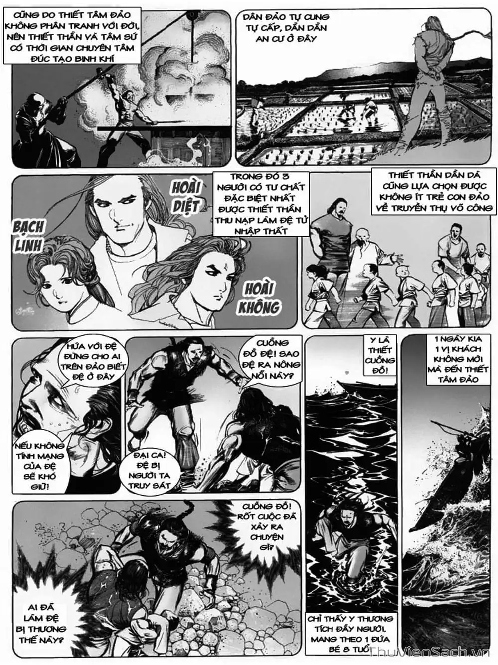 Truyện Tranh Phong Vân Manhua trang 3