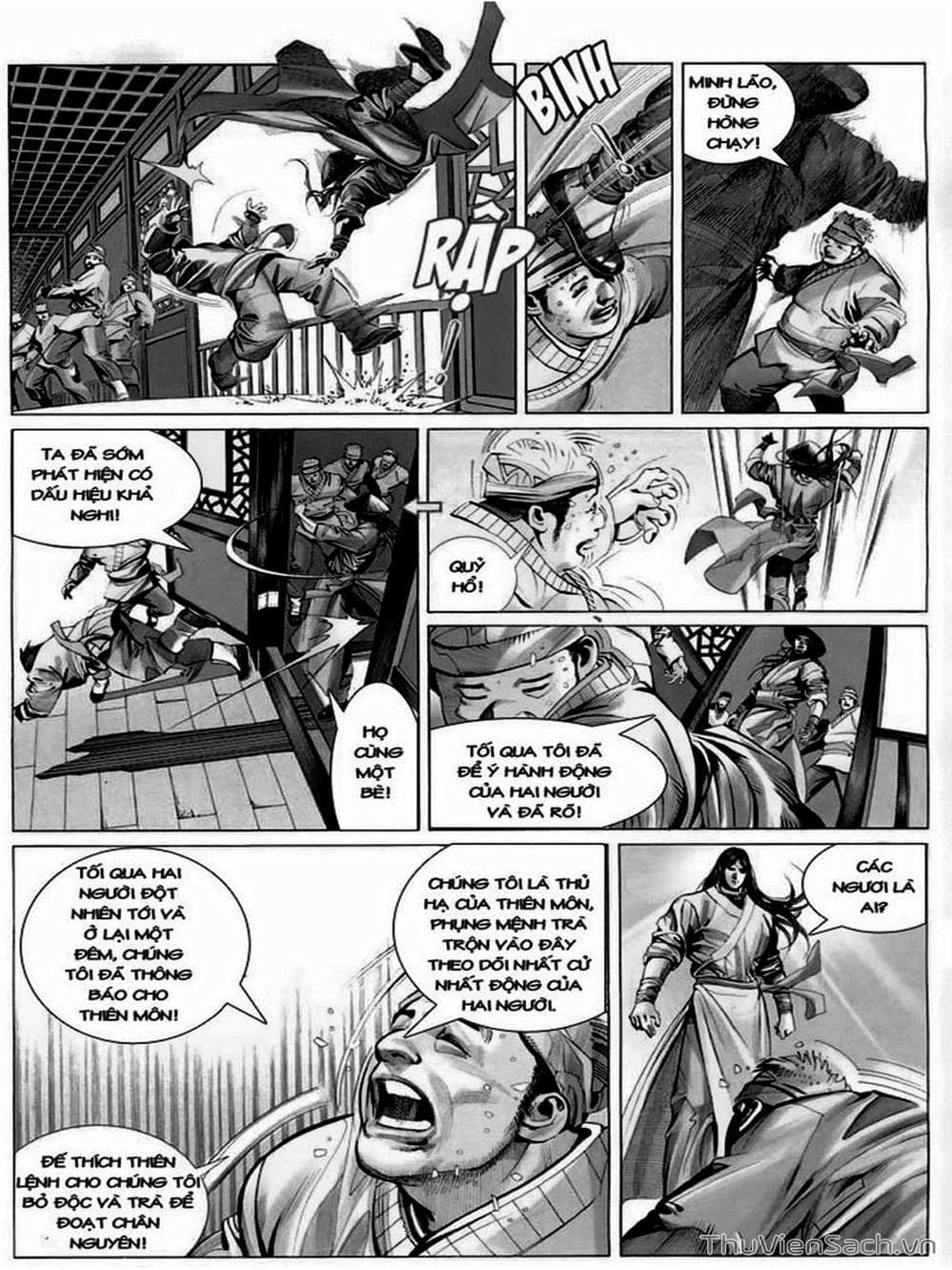 Truyện Tranh Phong Vân Manhua trang 3
