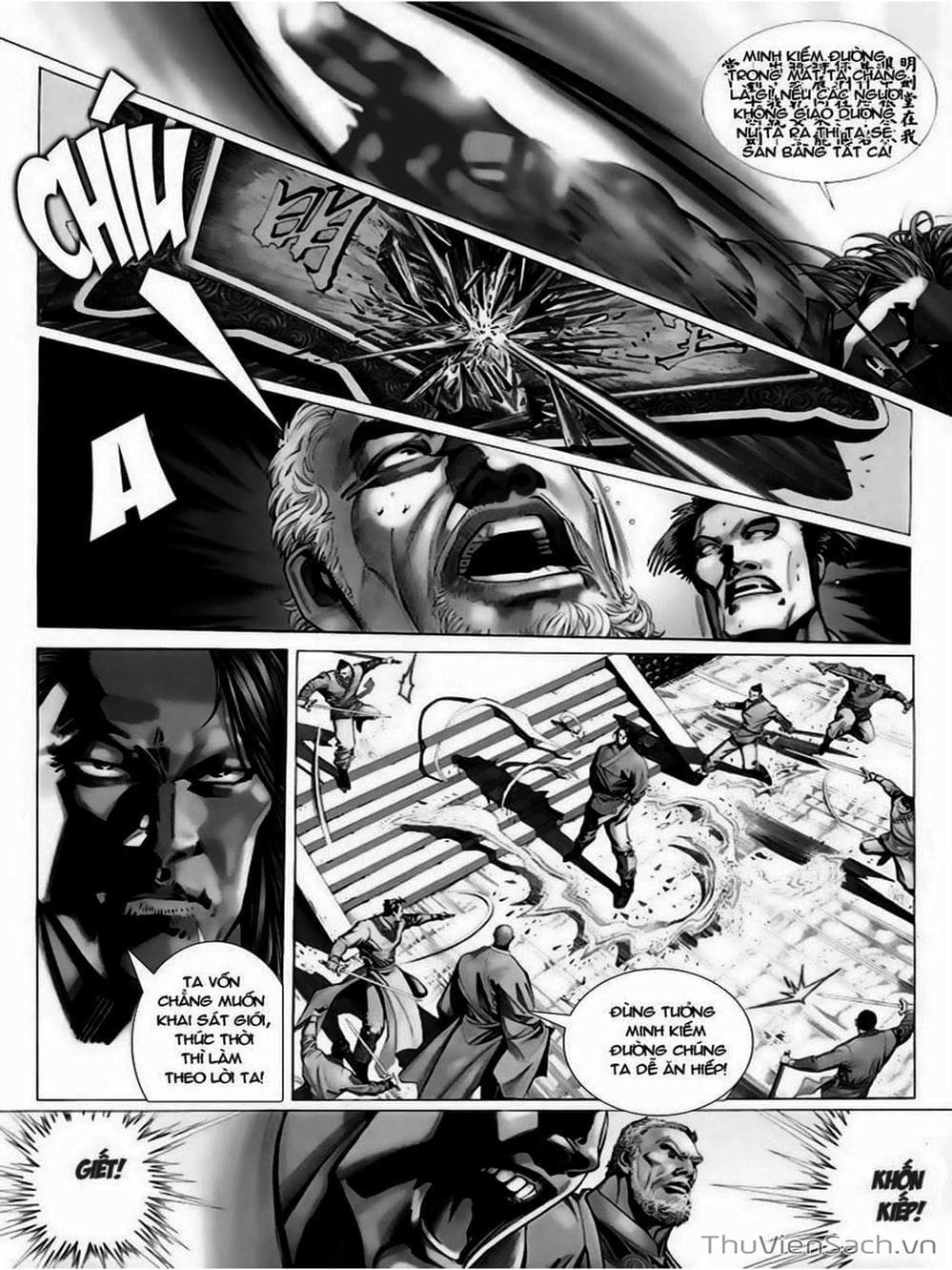 Truyện Tranh Phong Vân Manhua trang 3