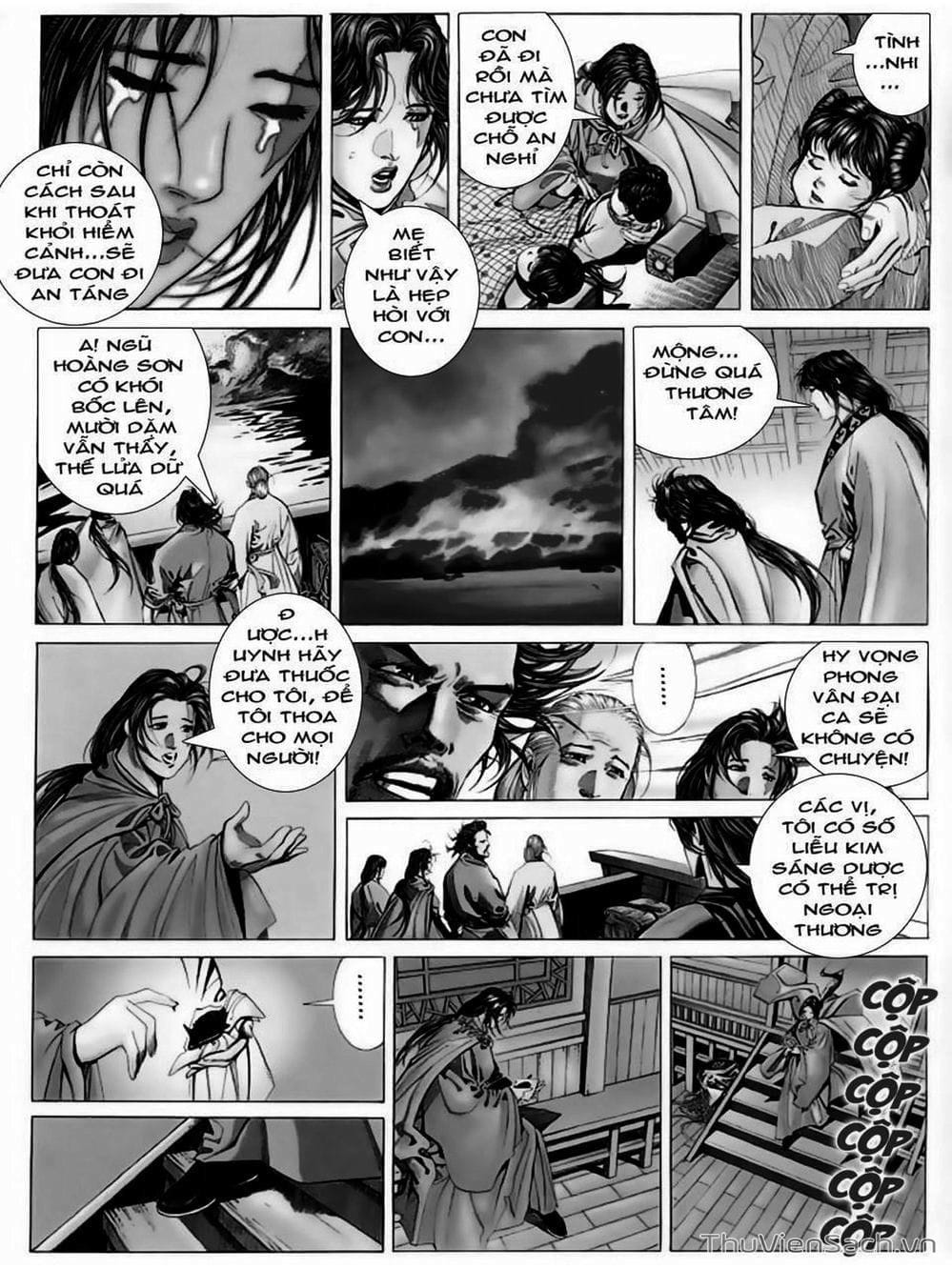 Truyện Tranh Phong Vân Manhua trang 3