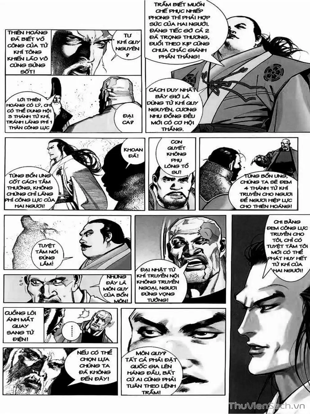 Truyện Tranh Phong Vân Manhua trang 3