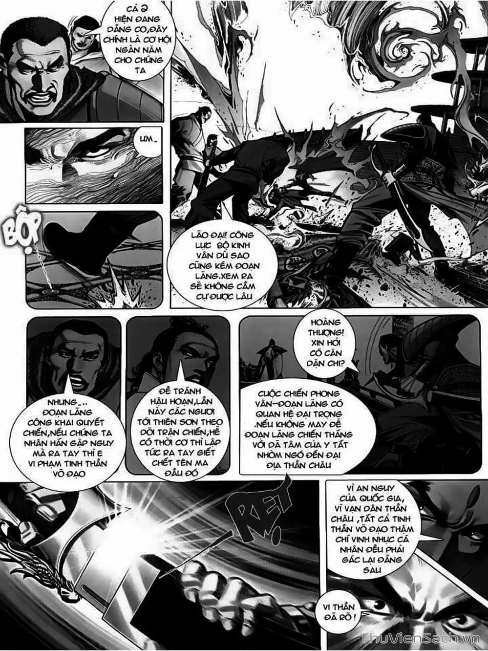 Truyện Tranh Phong Vân Manhua trang 3