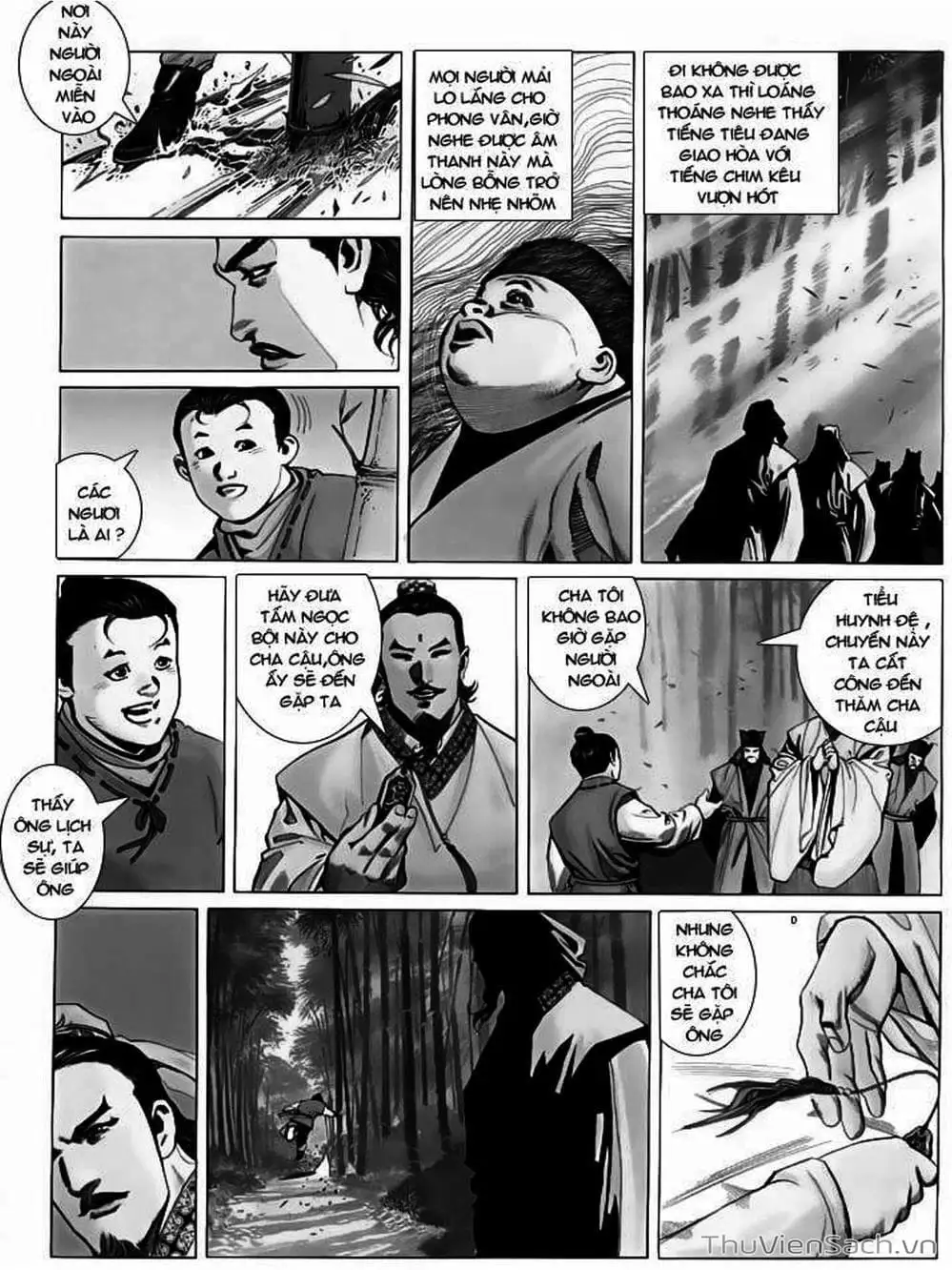 Truyện Tranh Phong Vân Manhua trang 3