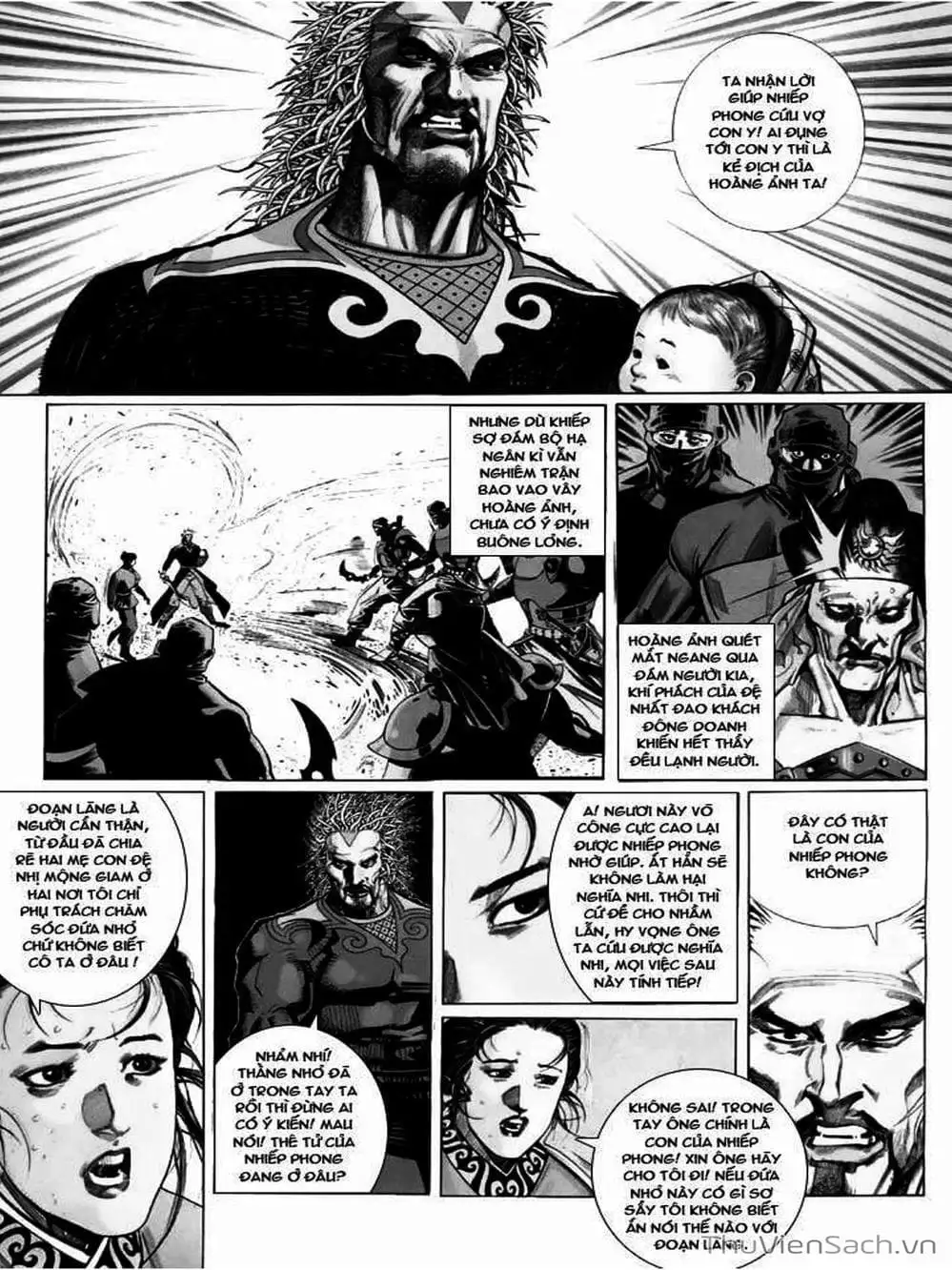 Truyện Tranh Phong Vân Manhua trang 3