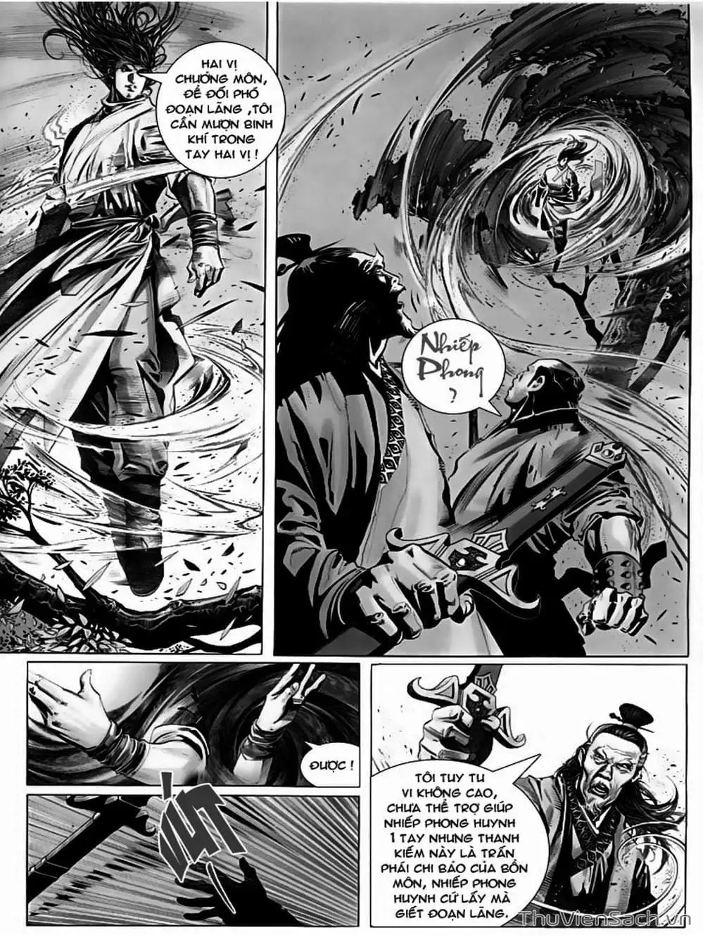 Truyện Tranh Phong Vân Manhua trang 3