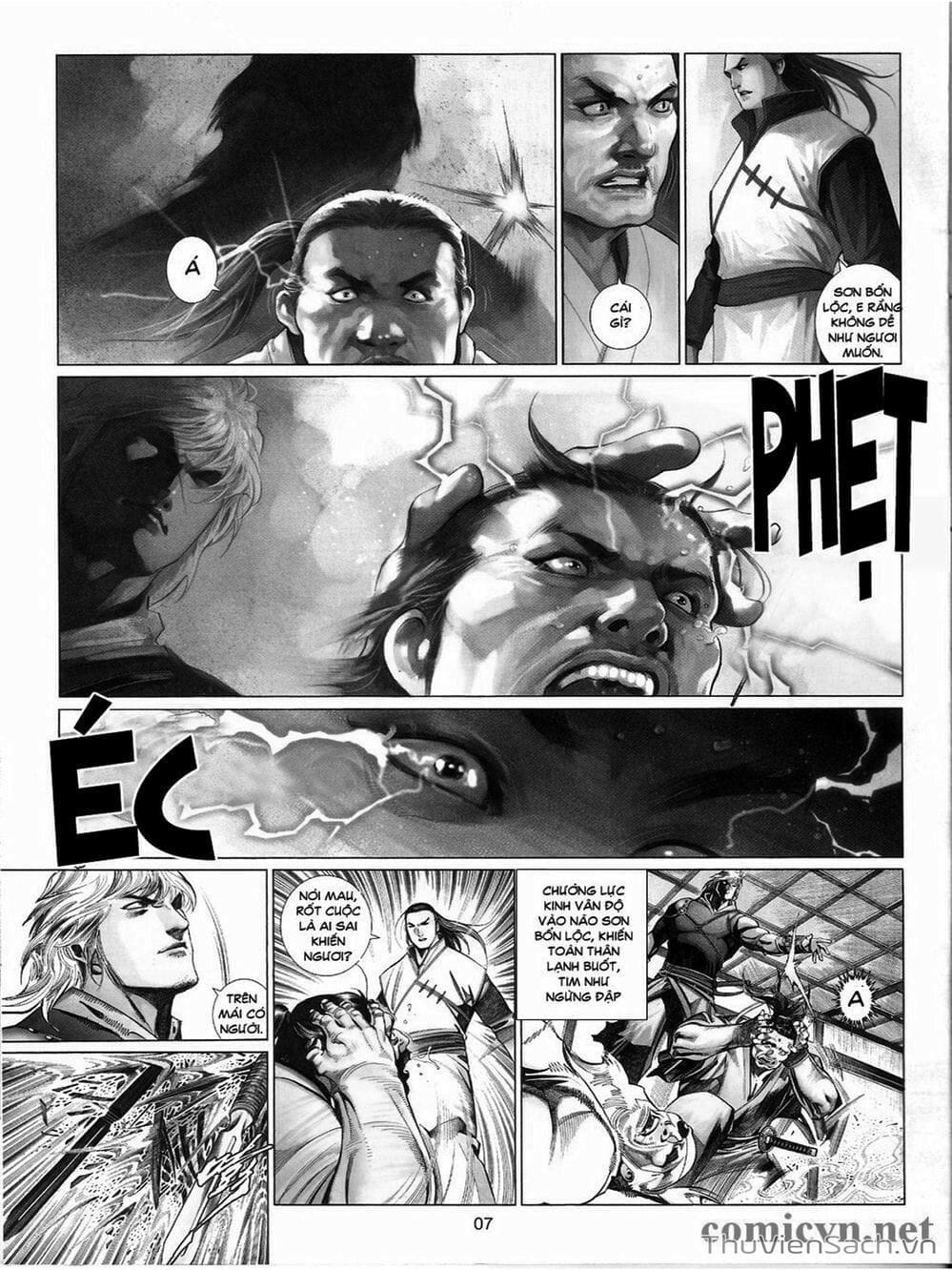 Truyện Tranh Phong Vân Manhua trang 3