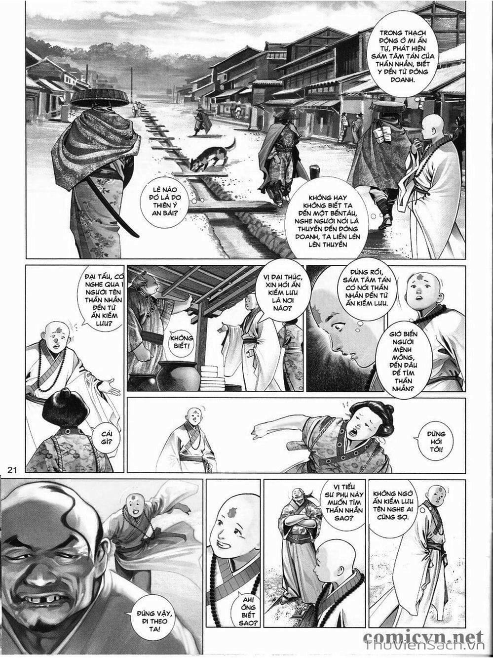 Truyện Tranh Phong Vân Manhua trang 3