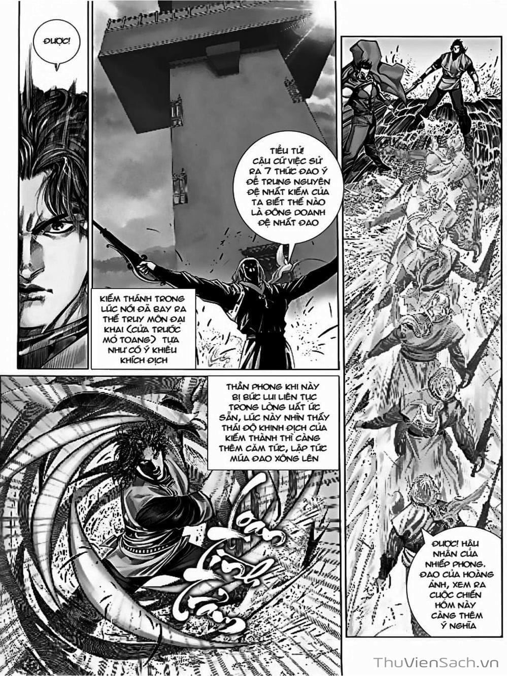 Truyện Tranh Phong Vân Manhua trang 3