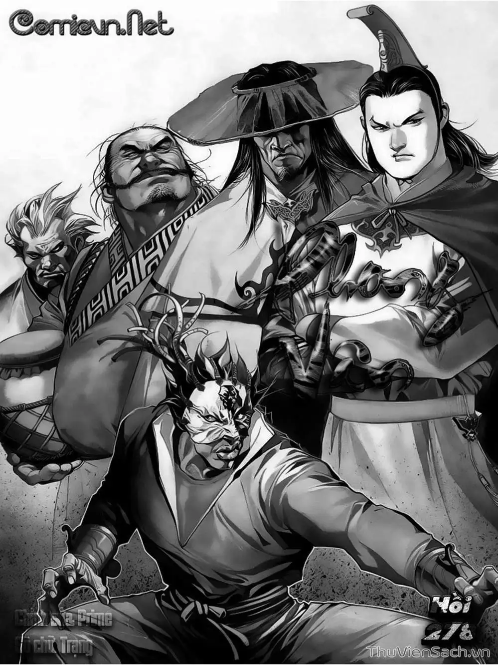 Truyện Tranh Phong Vân Manhua trang 3