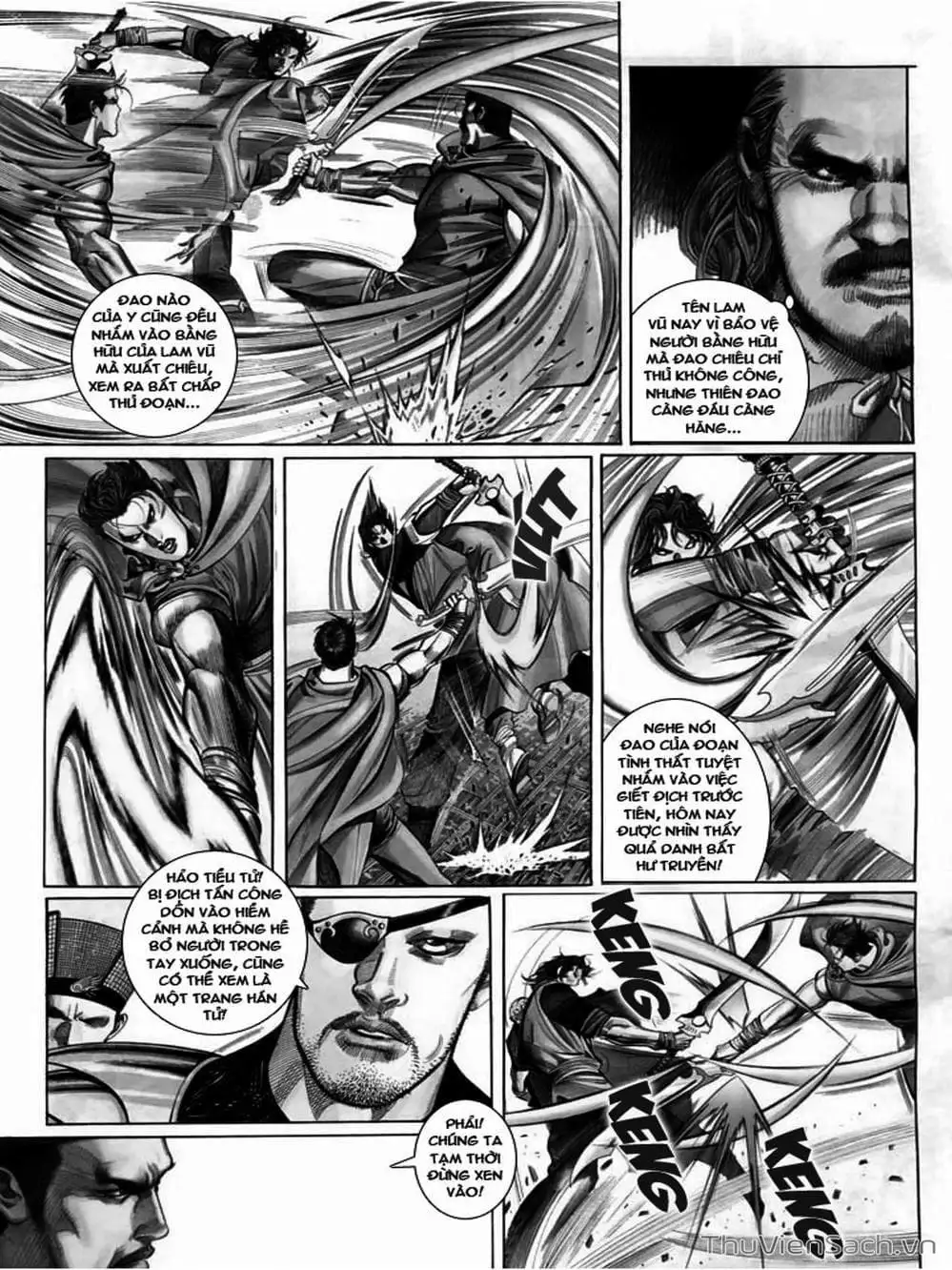 Truyện Tranh Phong Vân Manhua trang 3