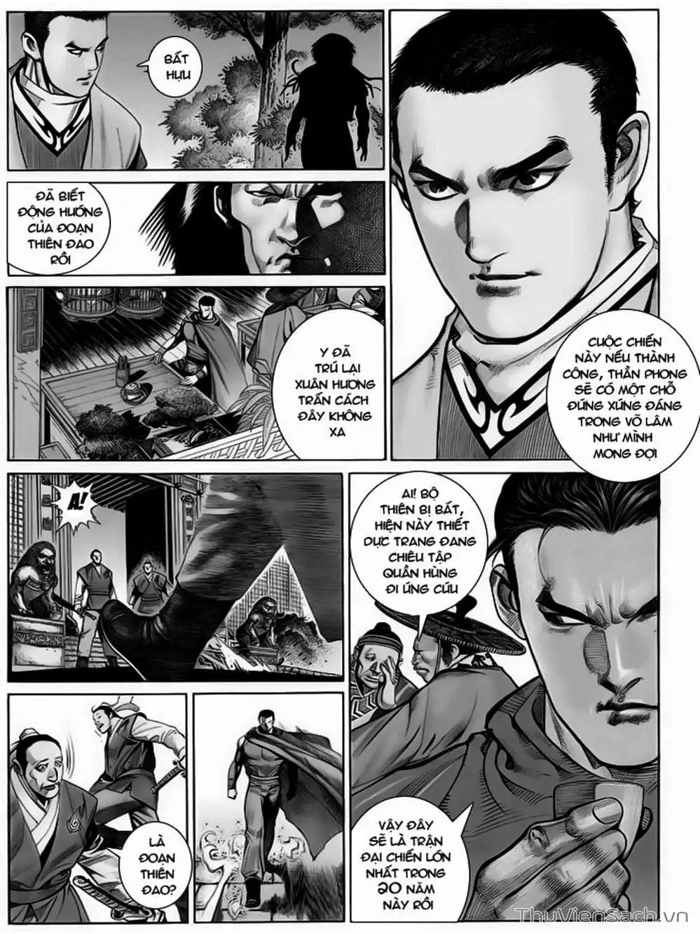 Truyện Tranh Phong Vân Manhua trang 3
