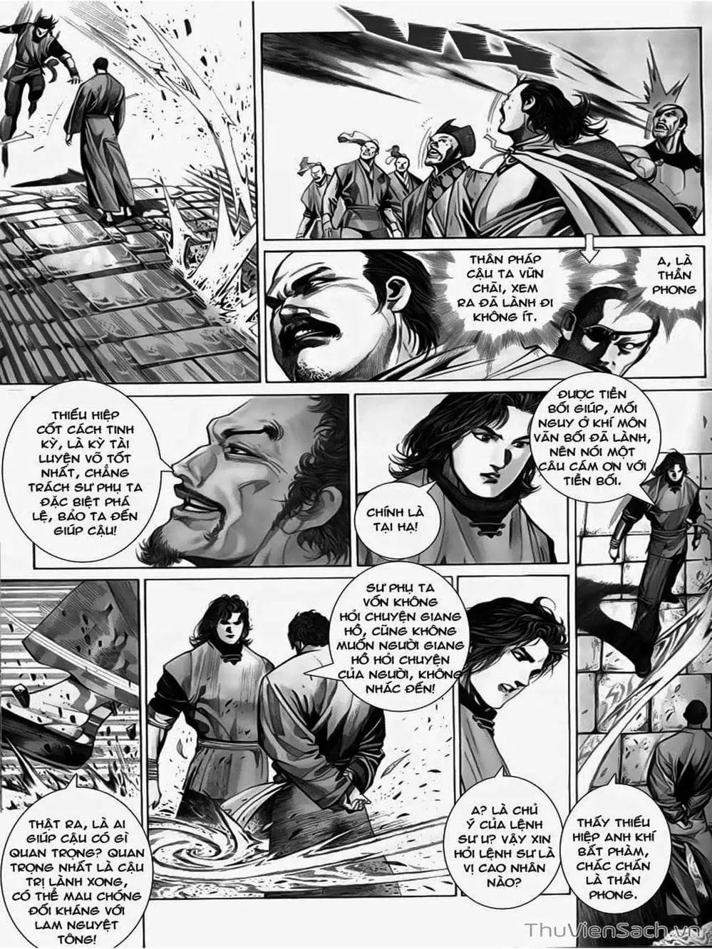 Truyện Tranh Phong Vân Manhua trang 3