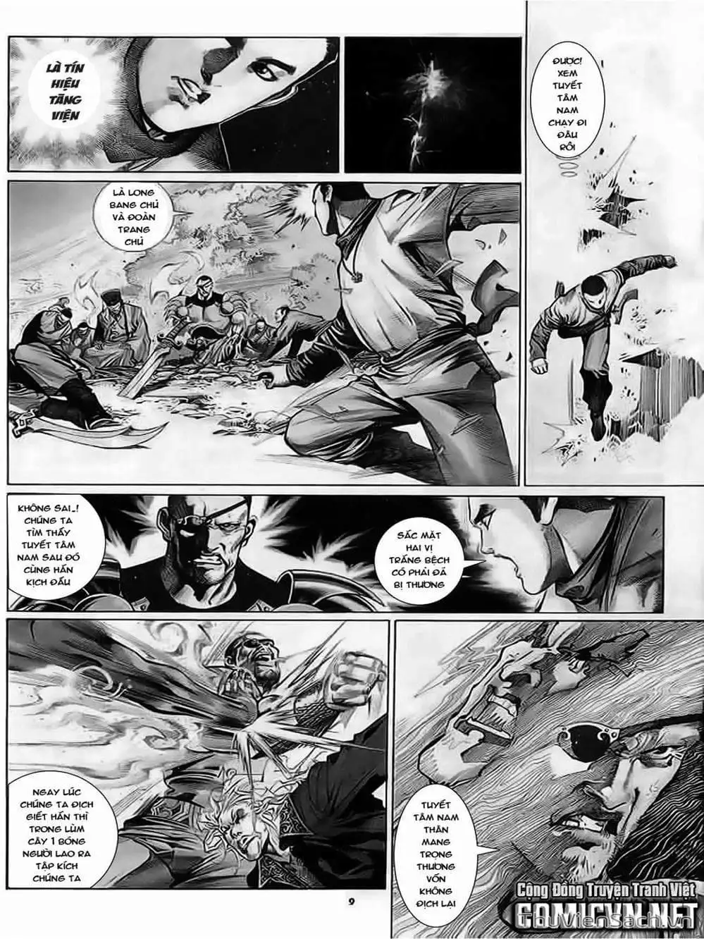 Truyện Tranh Phong Vân Manhua trang 3