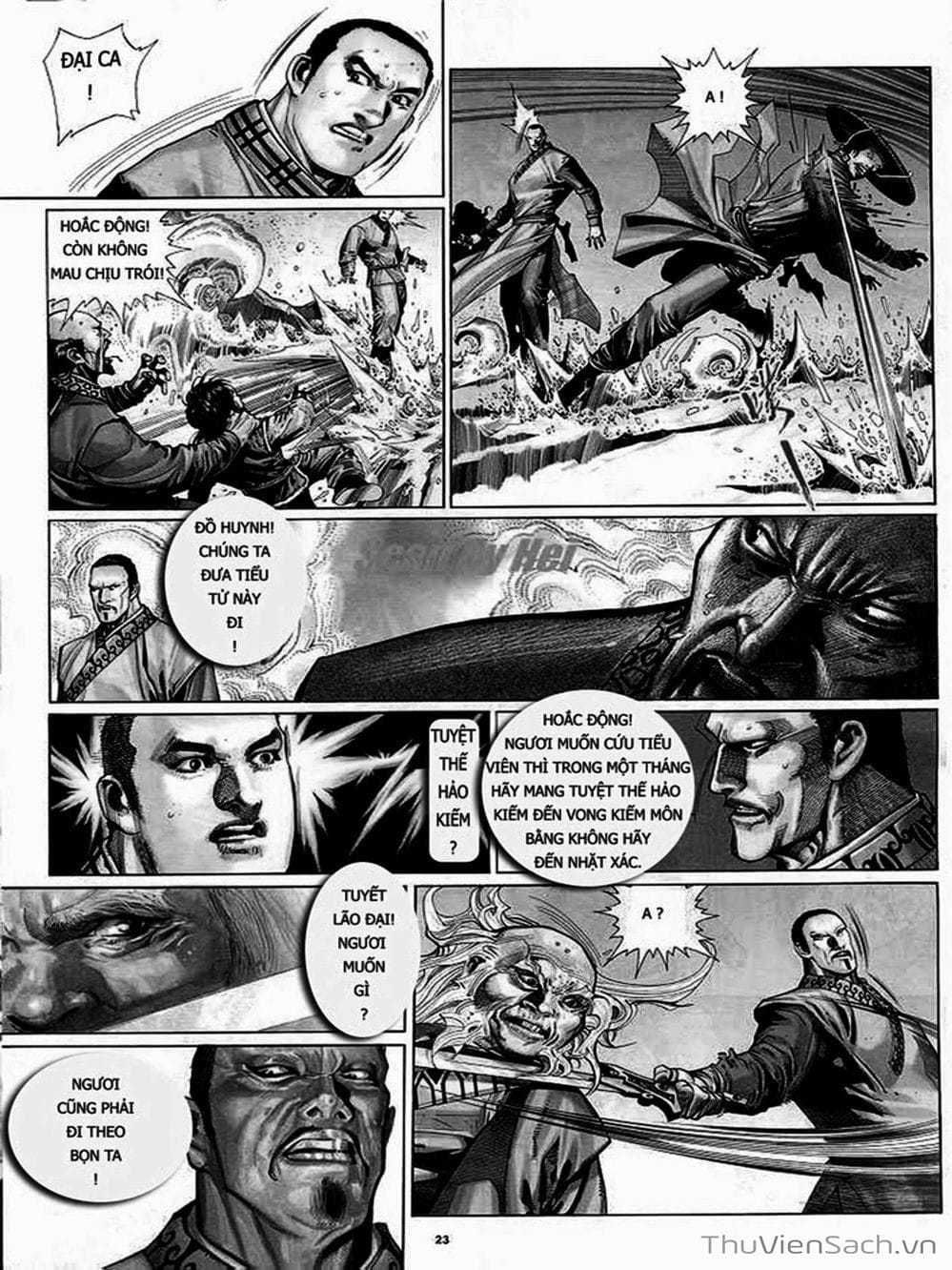 Truyện Tranh Phong Vân Manhua trang 3