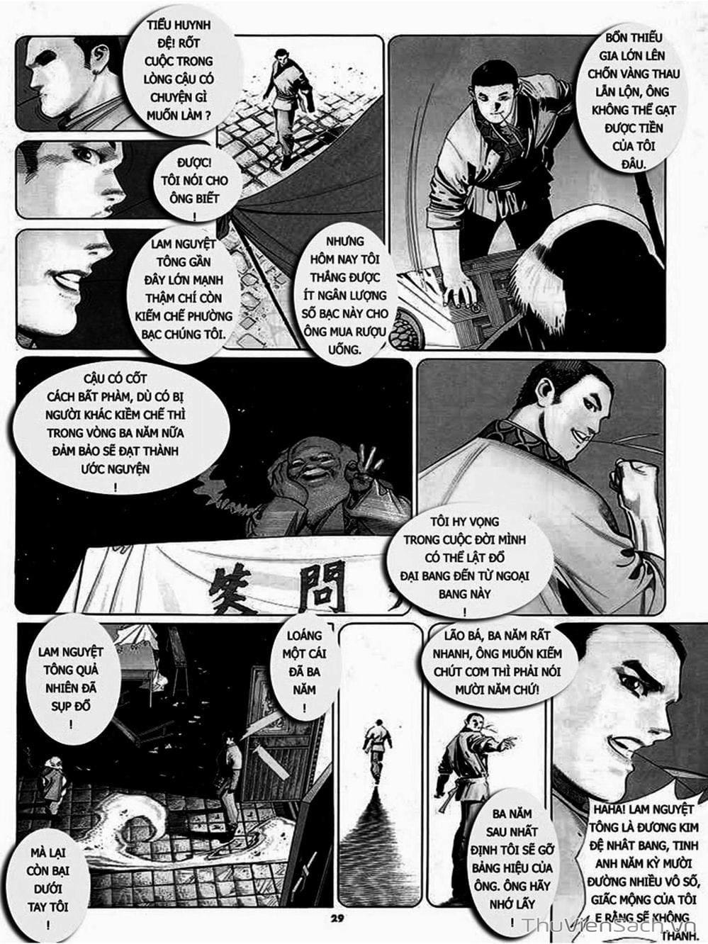 Truyện Tranh Phong Vân Manhua trang 3