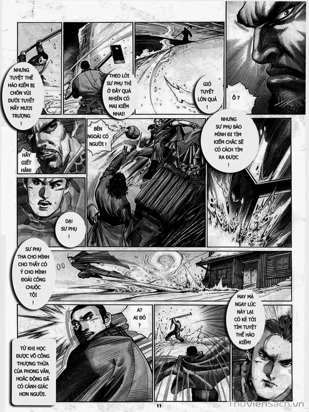 Truyện Tranh Phong Vân Manhua trang 3