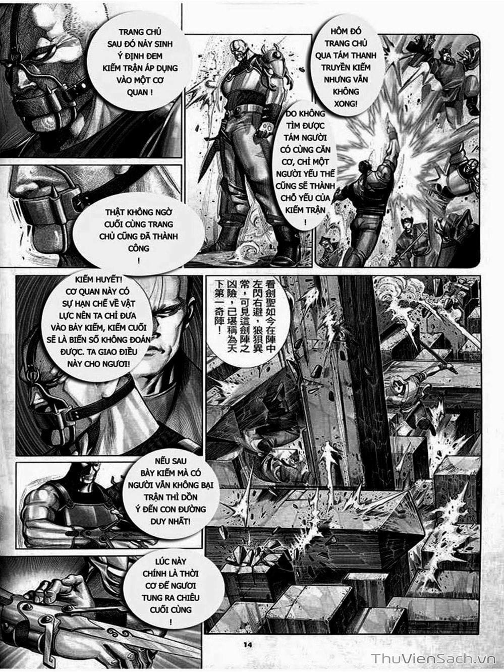 Truyện Tranh Phong Vân Manhua trang 3