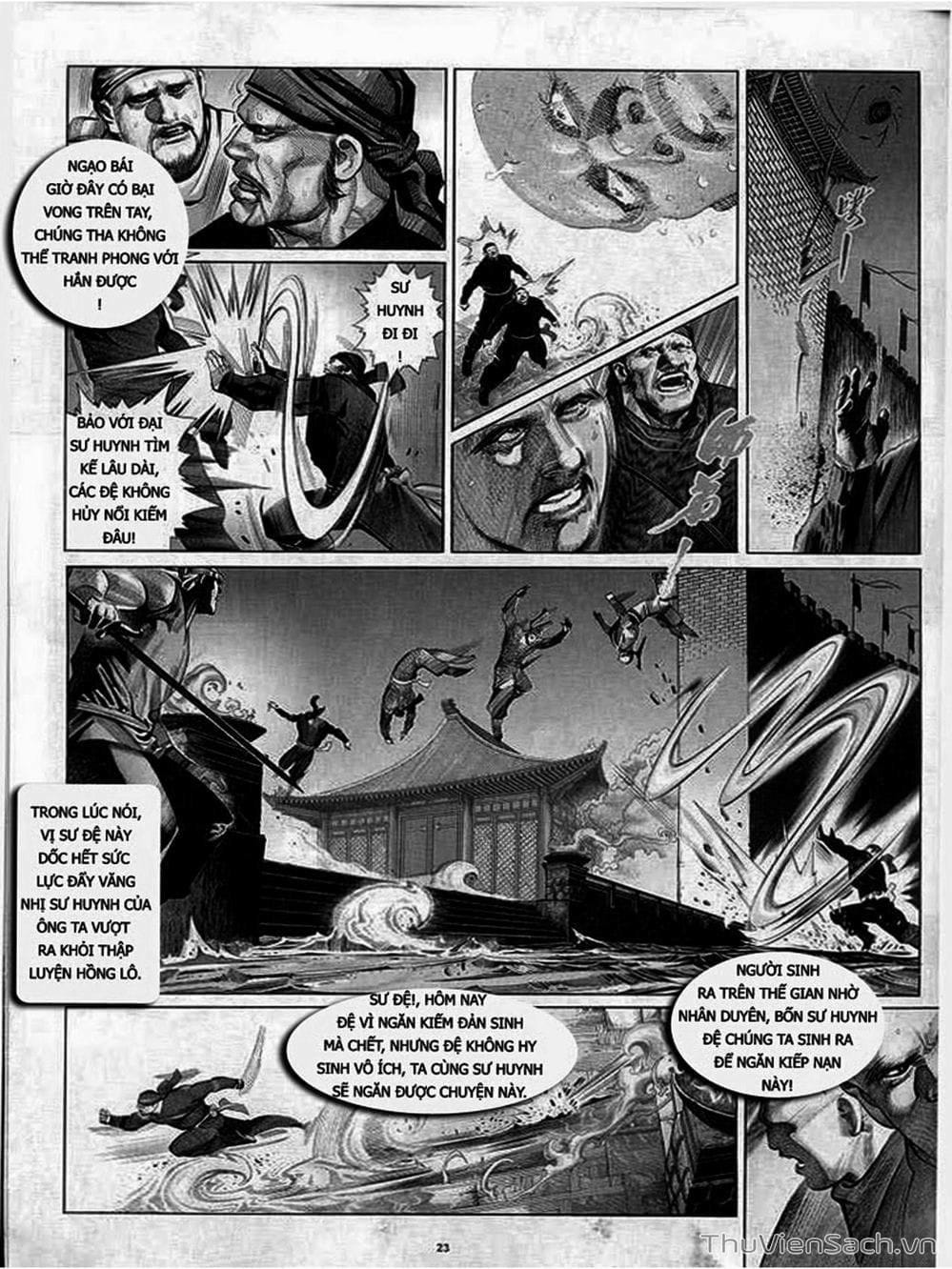 Truyện Tranh Phong Vân Manhua trang 3