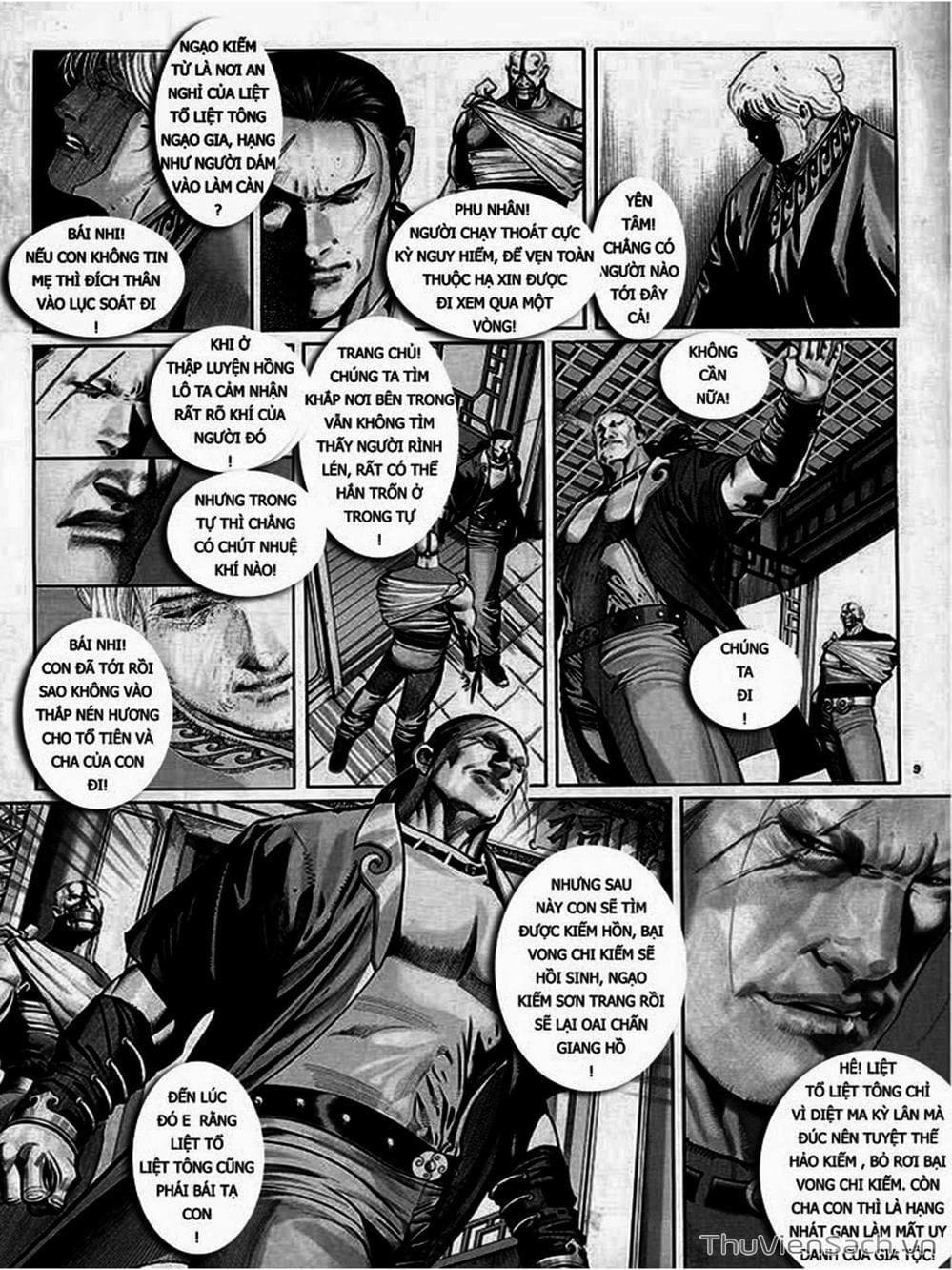 Truyện Tranh Phong Vân Manhua trang 3