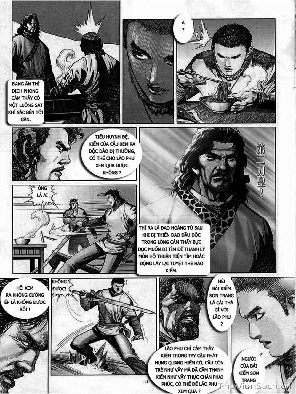 Truyện Tranh Phong Vân Manhua trang 3