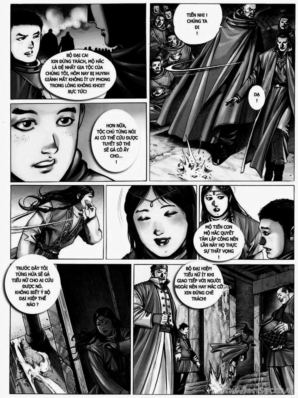 Truyện Tranh Phong Vân Manhua trang 3