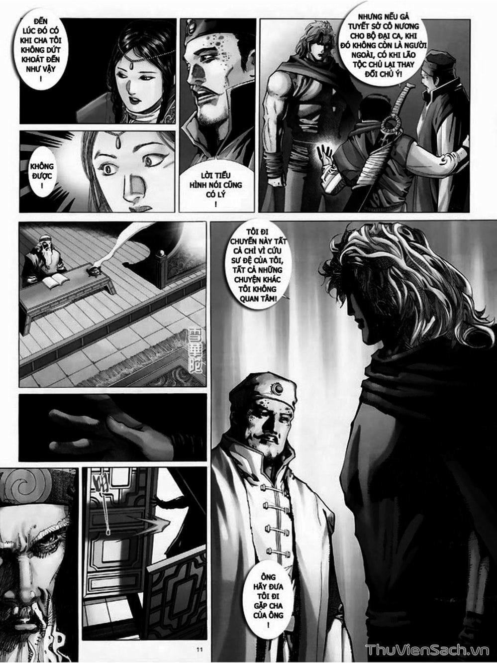 Truyện Tranh Phong Vân Manhua trang 3