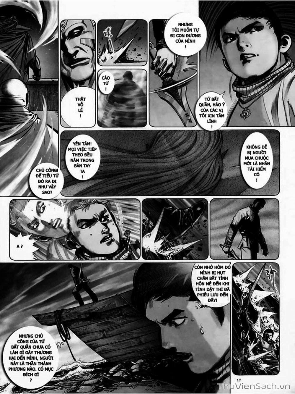 Truyện Tranh Phong Vân Manhua trang 3