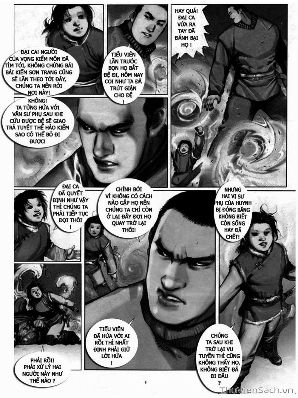 Truyện Tranh Phong Vân Manhua trang 3